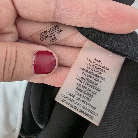 Calvin Klein Asymmetrical Sleeveless Fringe Top In Size Large - Picture 8 of 12